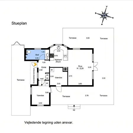 House With Sea View In Djursland Casa de Férias Allingabro